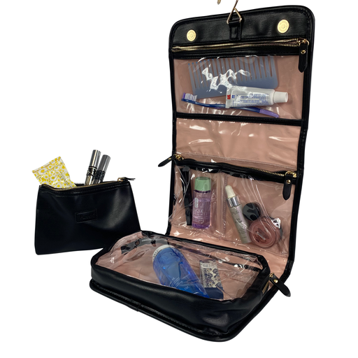 Pursen Getaway Classic Train Case, Timeless Quilted