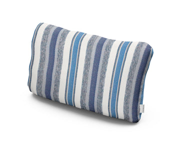 Outdoor Lumbar Pillow in Hamptons Stripe