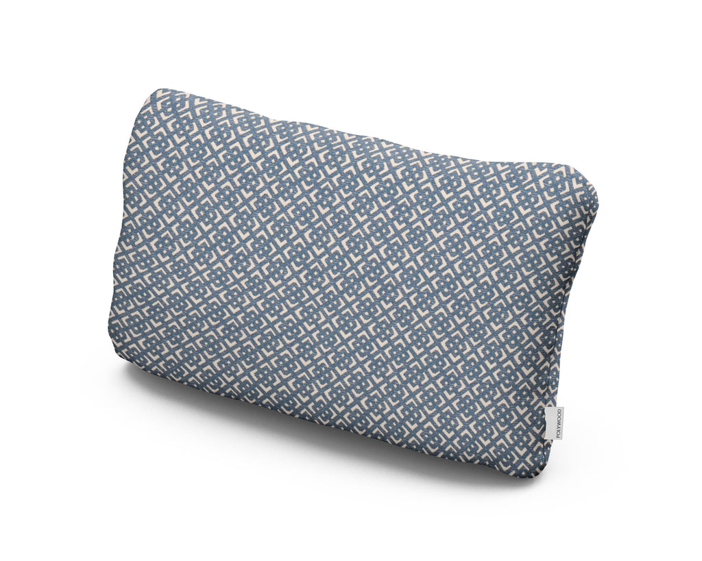 Outdoor Lumbar Pillow in Hopscotch