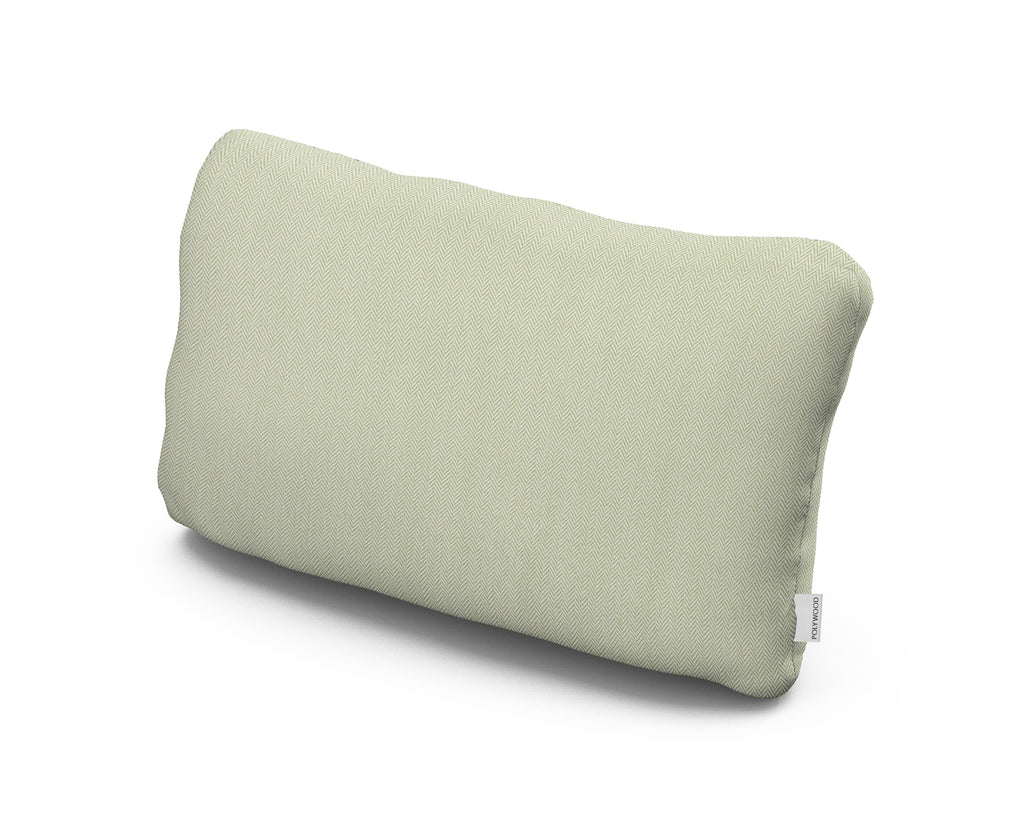 Outdoor Lumbar Pillow in Primary Colors Pistachio