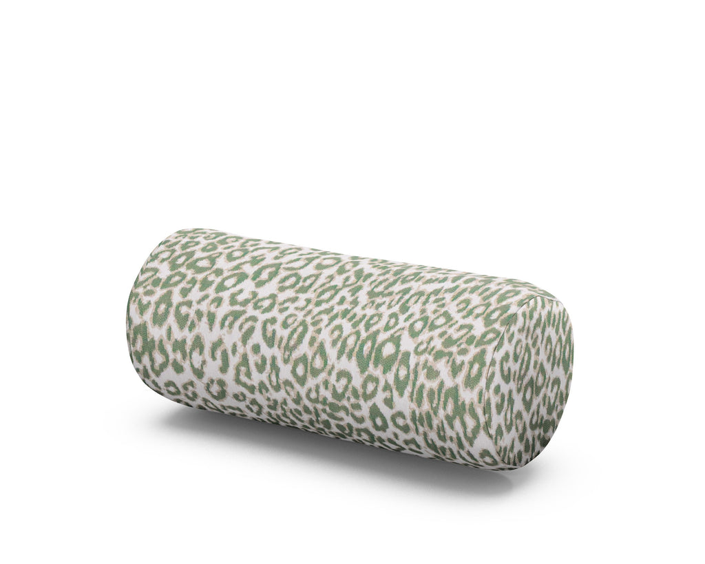 Outdoor Bolster Pillow in Safari Pistachio