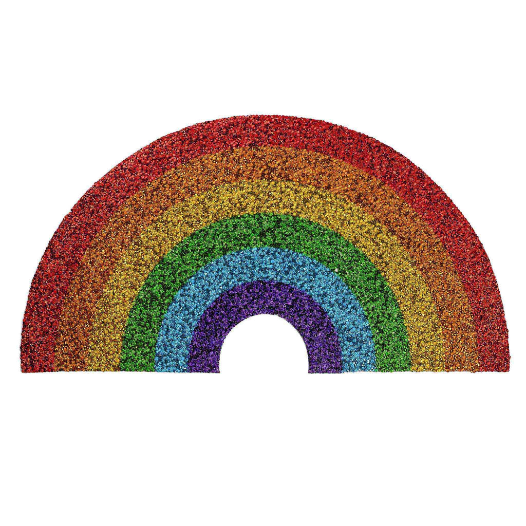 Luminous Rhinestone Rainbow Placemat (Set of 2)